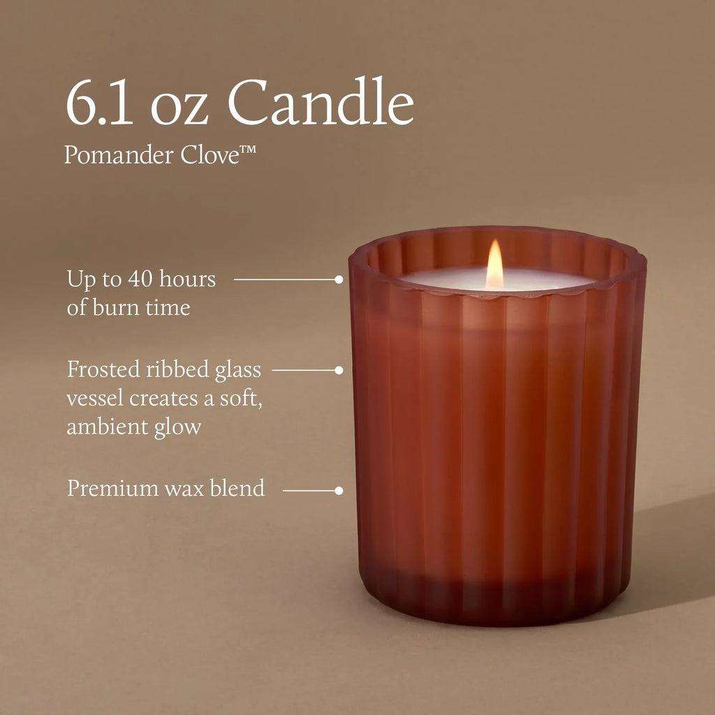Pomander Clove Poured Candle 
